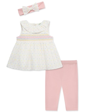 Conjunto Little Me de algodón para bebé niña