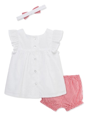 Conjunto Little Me de algodón para bebé niña