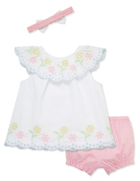 Conjunto Little Me de algodón para bebé niña