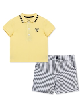 Conjunto casual Little Me de algodón para bebé niña