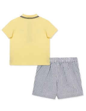 Conjunto casual Little Me de algodón para bebé niña