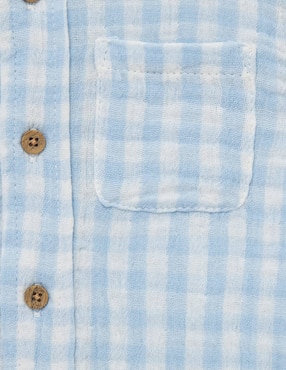 Conjunto casual Little Me de algodón para bebé niño