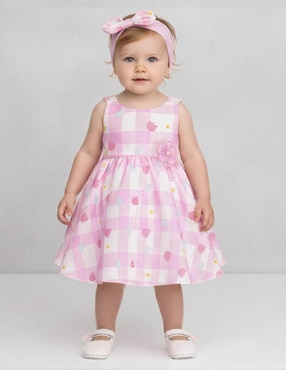 Vestido Gerat sin manga para bebé niña