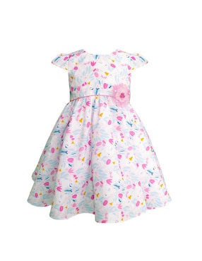Vestido Gerat manga corta para bebé niña