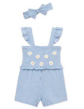 Romper Little Me de algodón para bebé niña