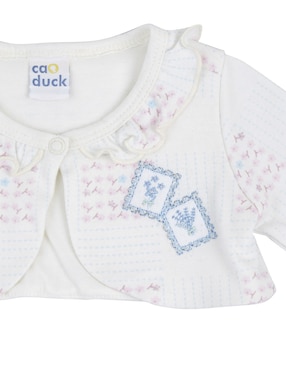 Conjunto Cao Duck para bebé niña