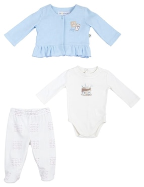 Conjunto Cao Duck para bebé niña