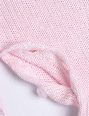 Mameluco Chicco de algodón para bebé niña