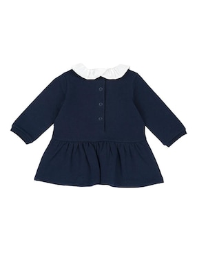 Vestido Chicco manga larga para bebé niña