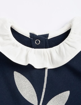 Vestido Chicco manga larga para bebé niña