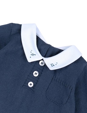 Mameluco Chicco de algodón para bebé niño