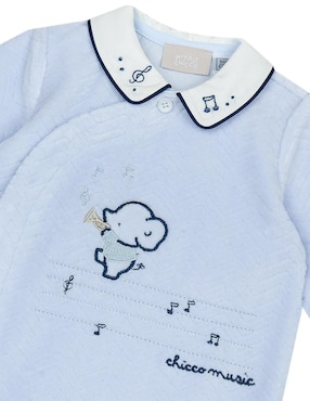 Mameluco Chicco de algodón para bebé niño