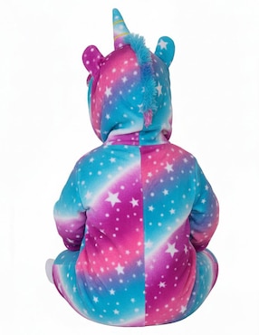 Mameluco Bomy Unicornio de polar fleece para bebé