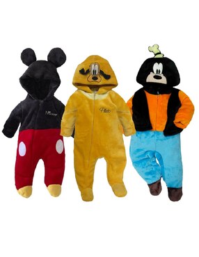 Set De Mamelucos Disney Unisex