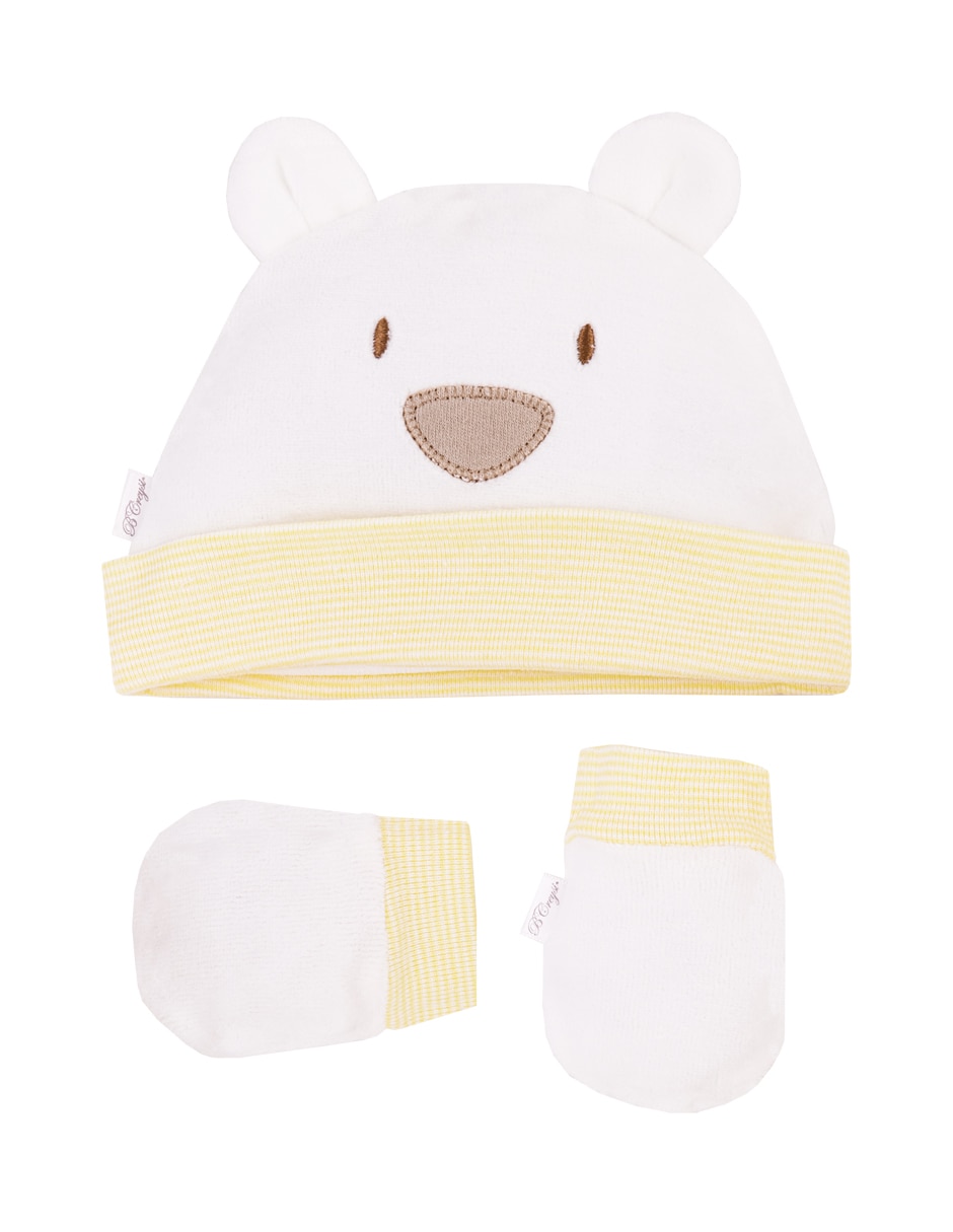Set gorro para bebé unisex Set gorro para bebé unisex