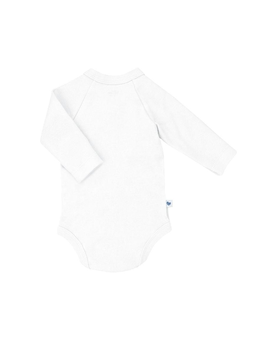 BODY MON CARAMEL BAS, 12 MESES, BLANCO