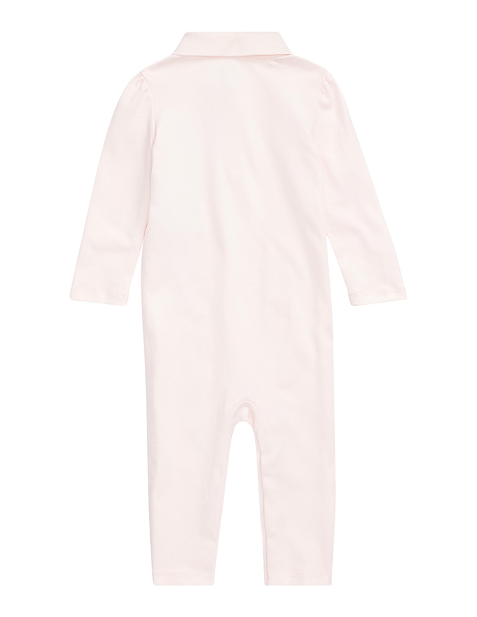 MAMELUCO POLO 310, 0 MESES, ROSA CLARO