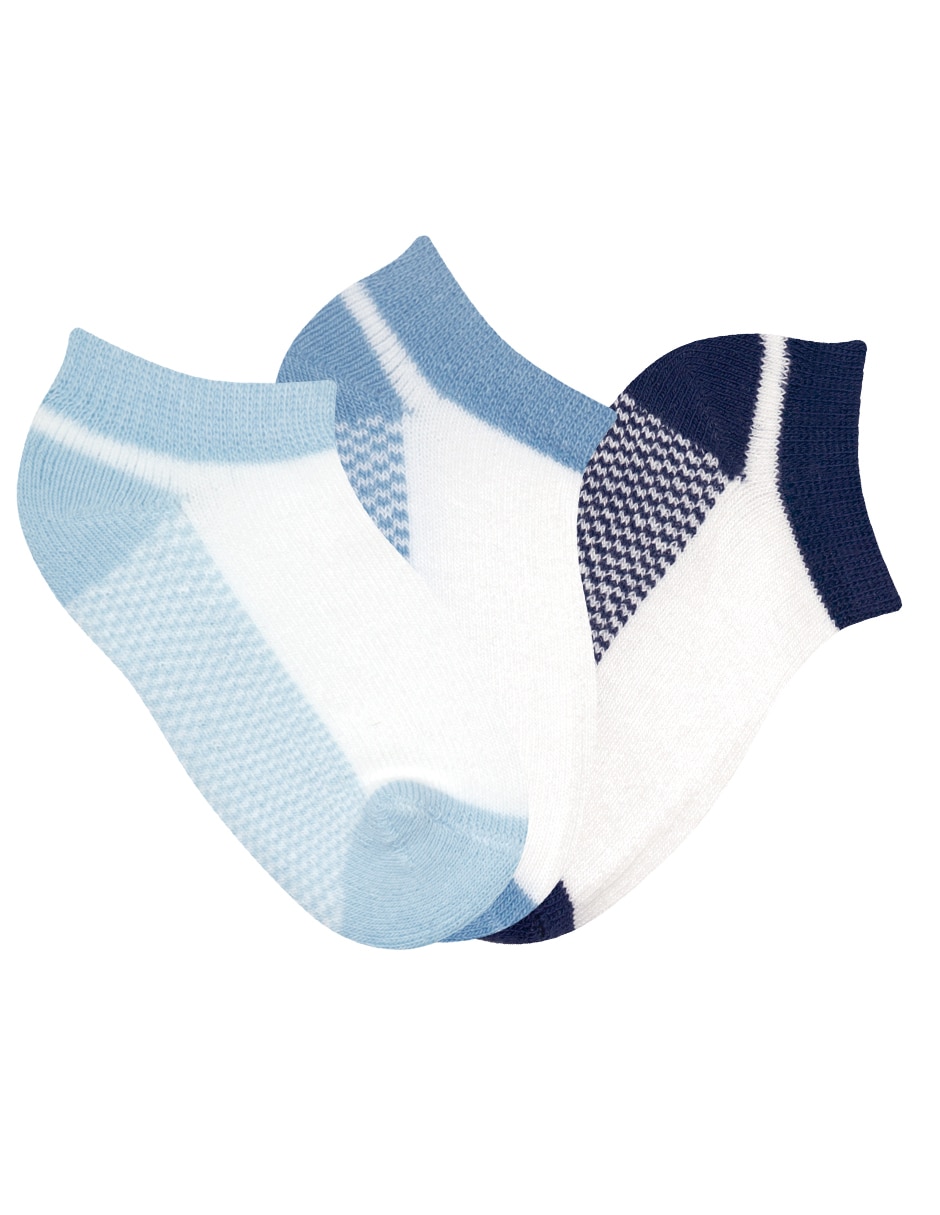 Set tin de algodón para bebé niño 3 pares 2