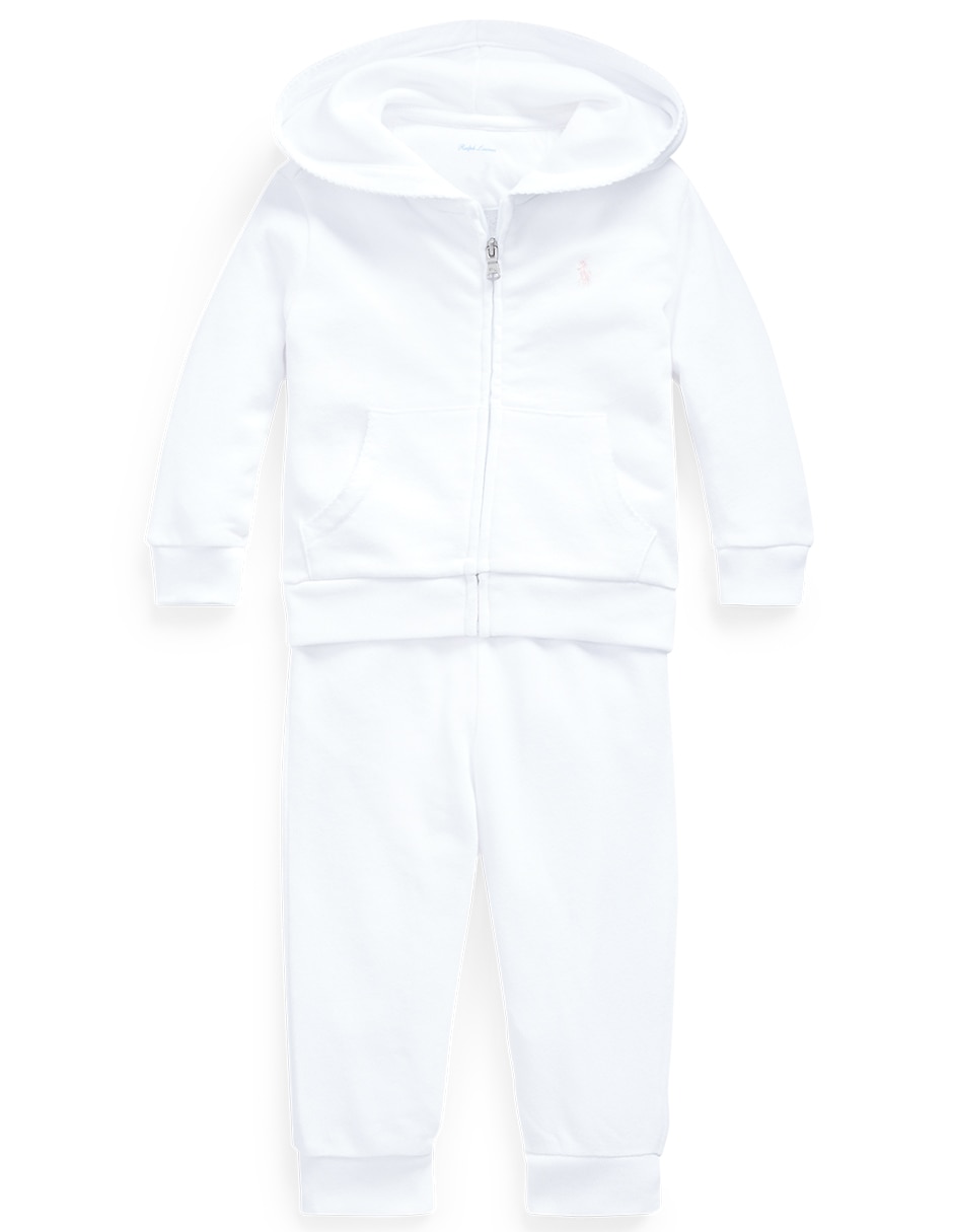 Conjunto loungewear Ralph Lauren de algodón para bebé niña 2 piezas Conjunto loungewear Ralph Lauren de algodón para bebé niña 2 piezas