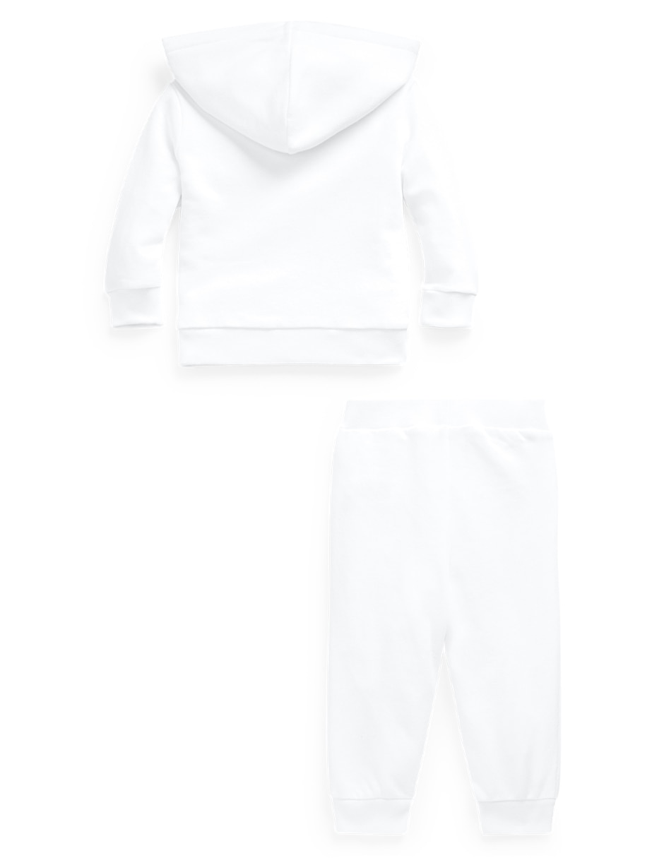 Conjunto loungewear Ralph Lauren de algodón para bebé niña 2 piezas