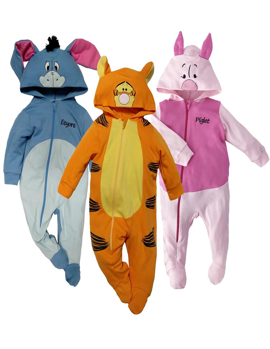 Set de mamelucos de algodón infantil