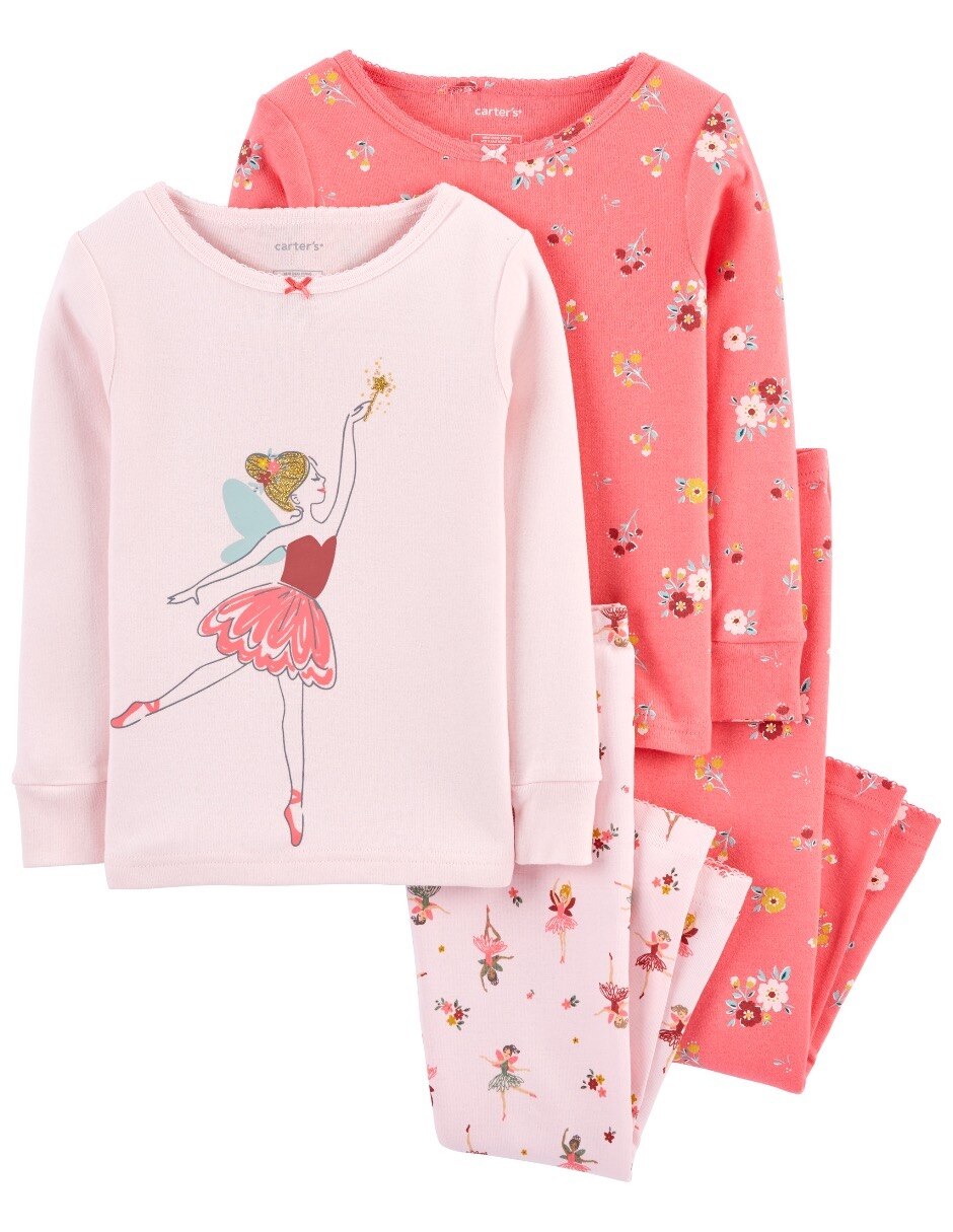 Set de pijama Carter's algodón para niña
