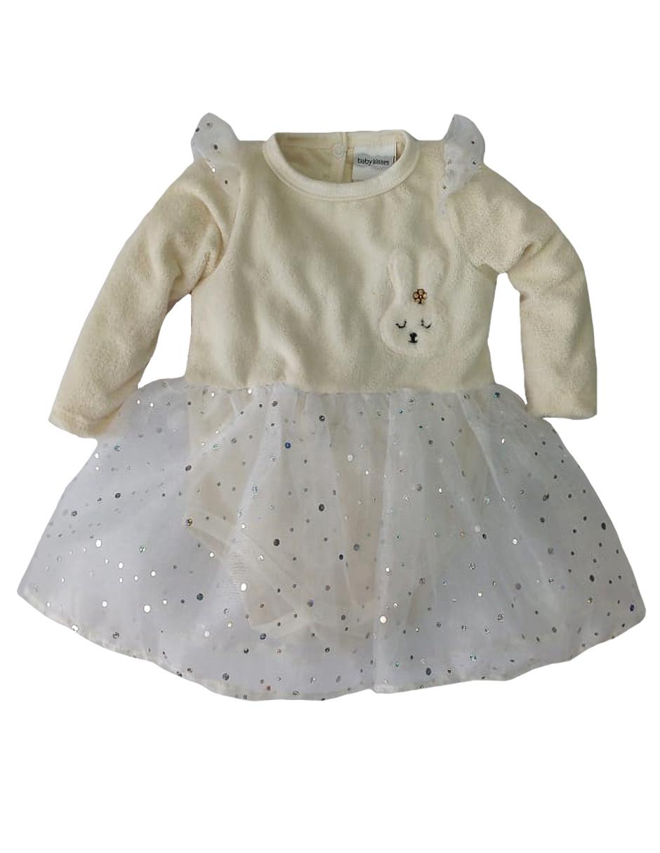 Vestido bebe manga discount larga