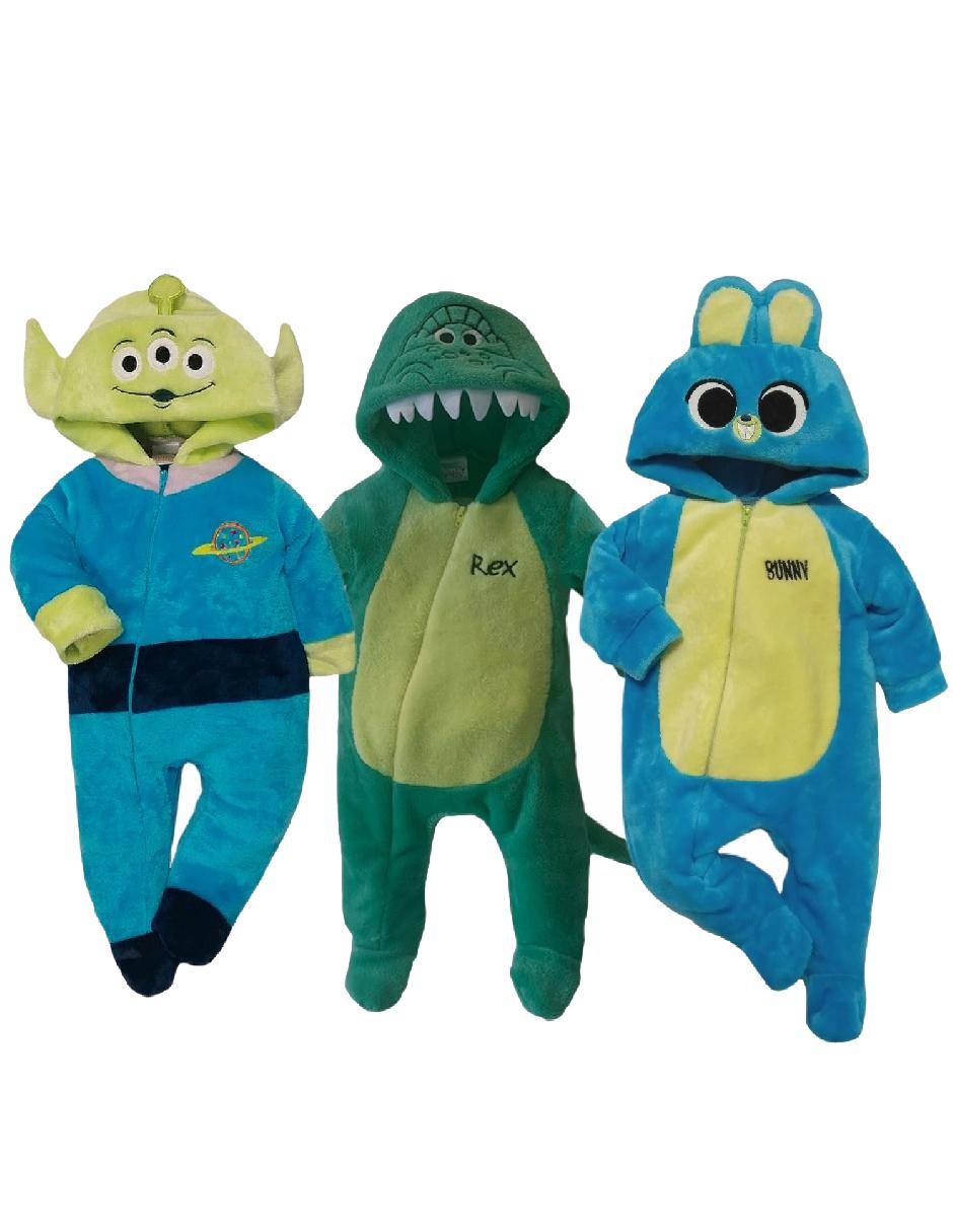 Set de mamelucos Disney Toy Story Alien Rex Bunny algod n para beb