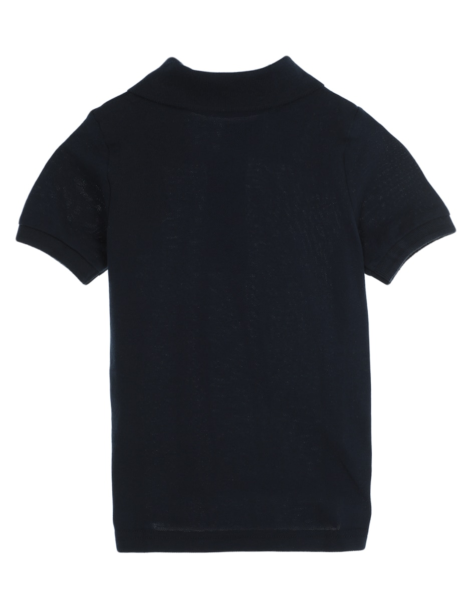Playera tipo polo de algodón para niño 2
