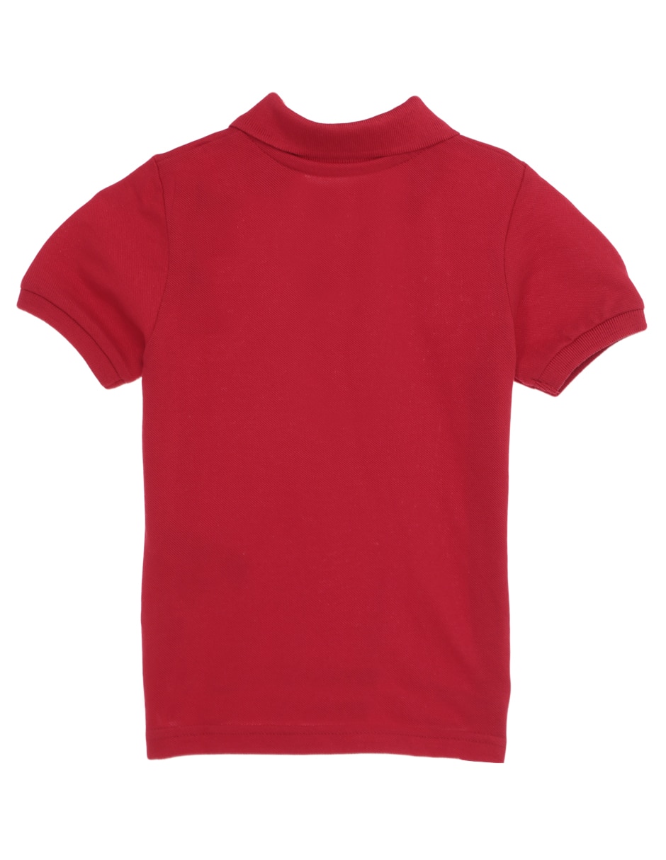 POLO THE CHILDREN'S PLA, 4T AÑOS, ROJO
