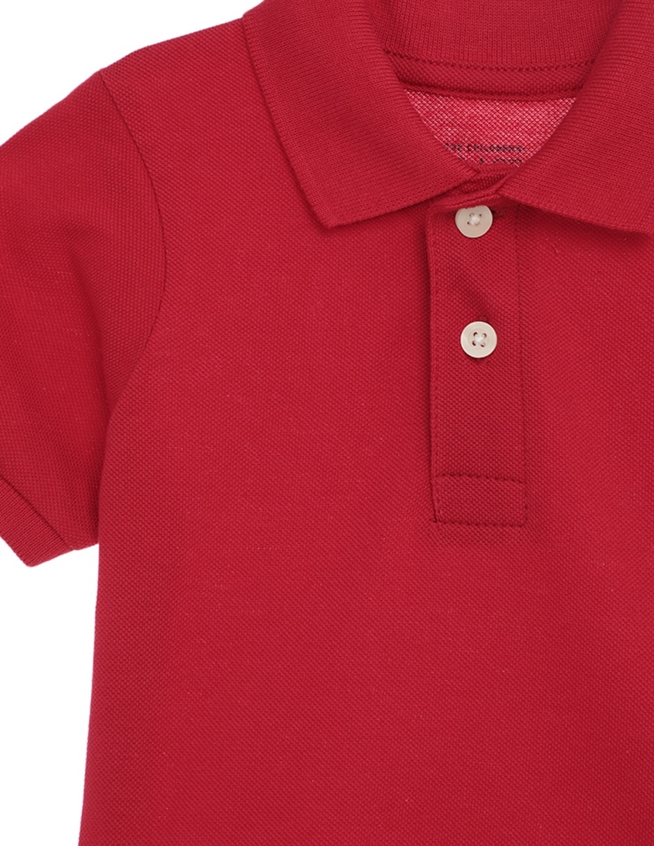 POLO THE CHILDREN'S PLA, 4T AÑOS, ROJO