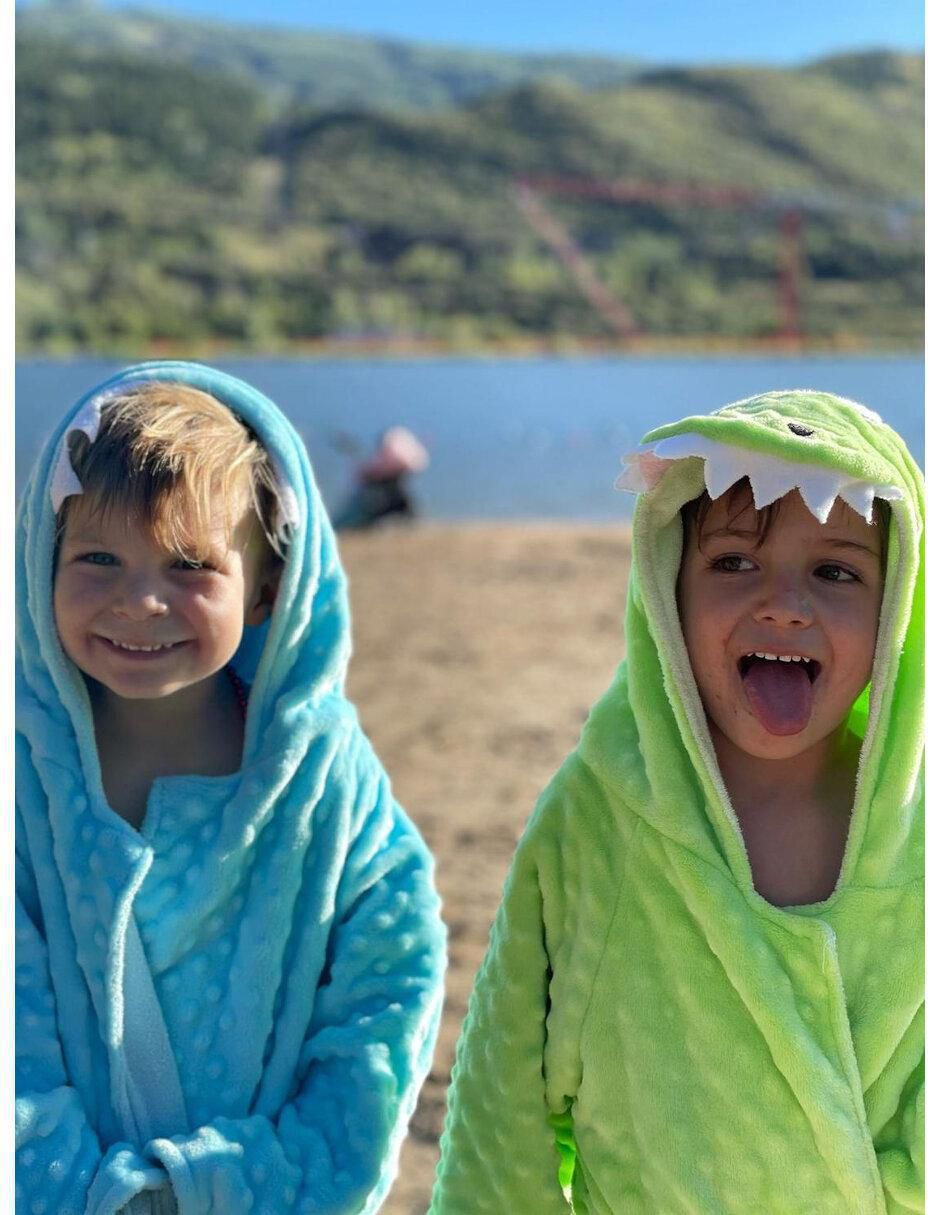 Bata de baño unisex 3