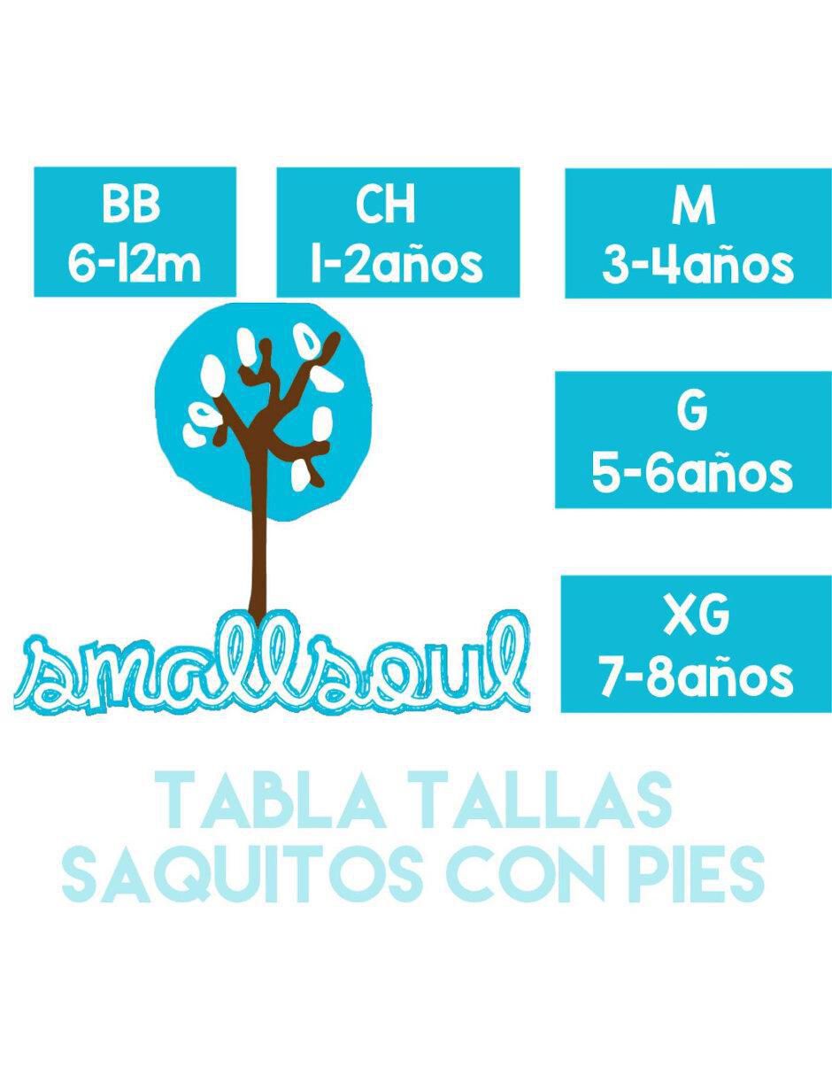 Mameluco Saquito Dormir de algodón infantil 4
