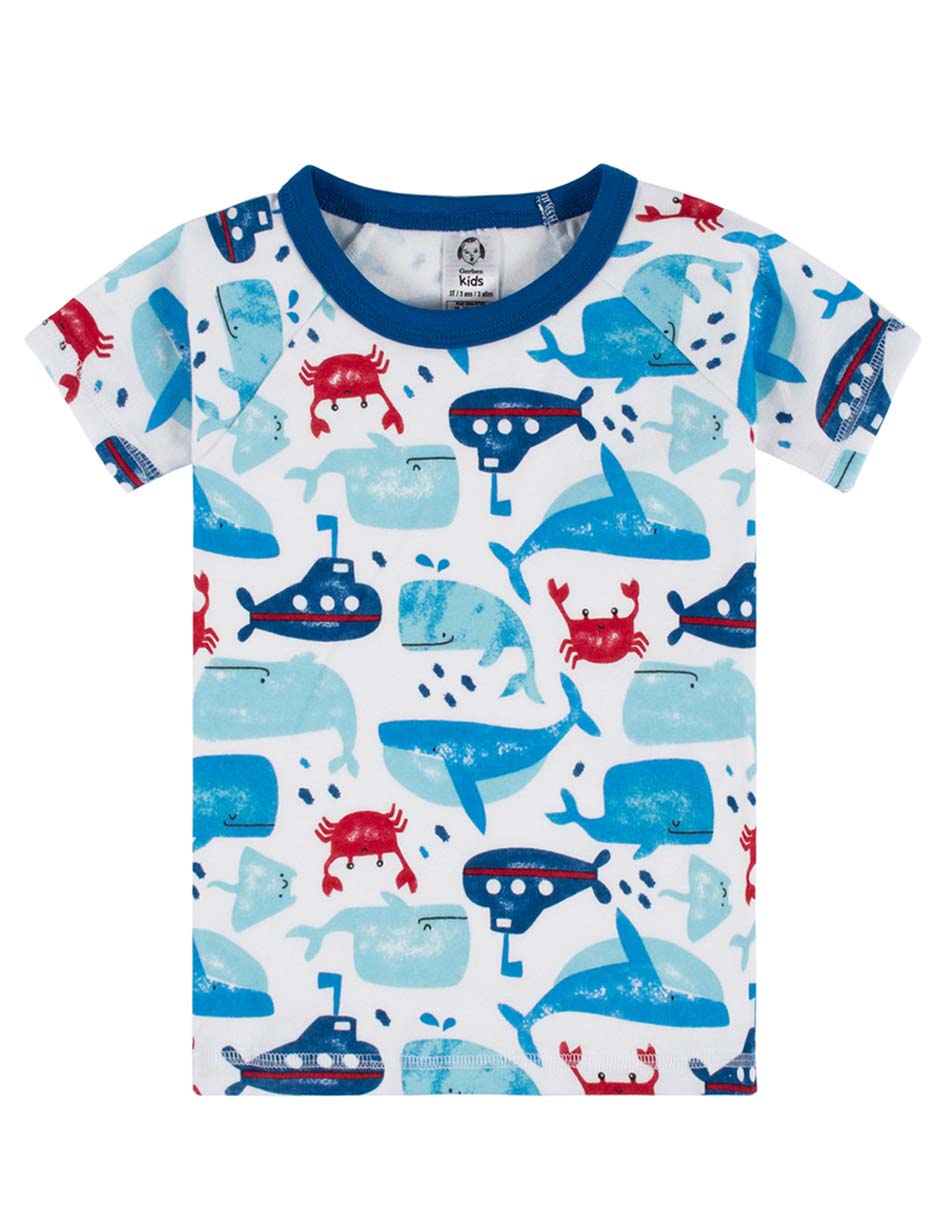 Conjunto pijama Ballenas para bebé niño 3