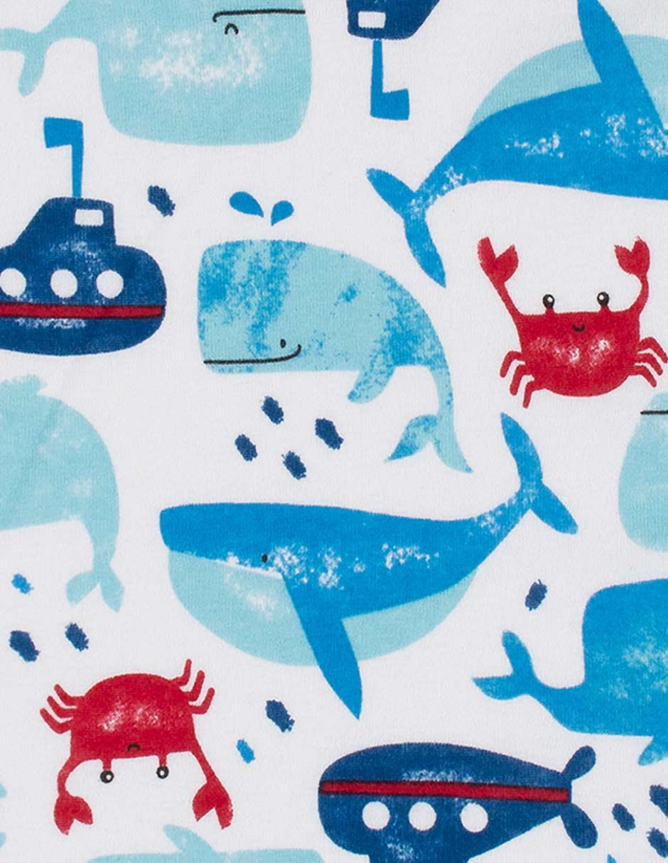 Conjunto pijama Ballenas para bebé niño 6