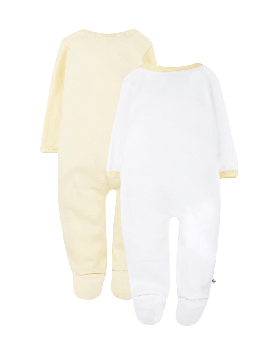 Set de mamelucos de algodón infantil 3