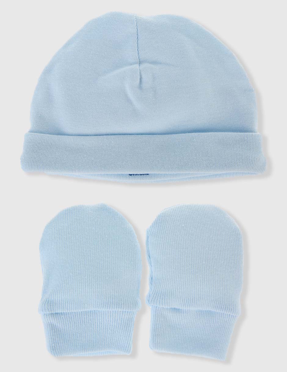 Set gorro Mon Caramel Basicó para bebé unisex
