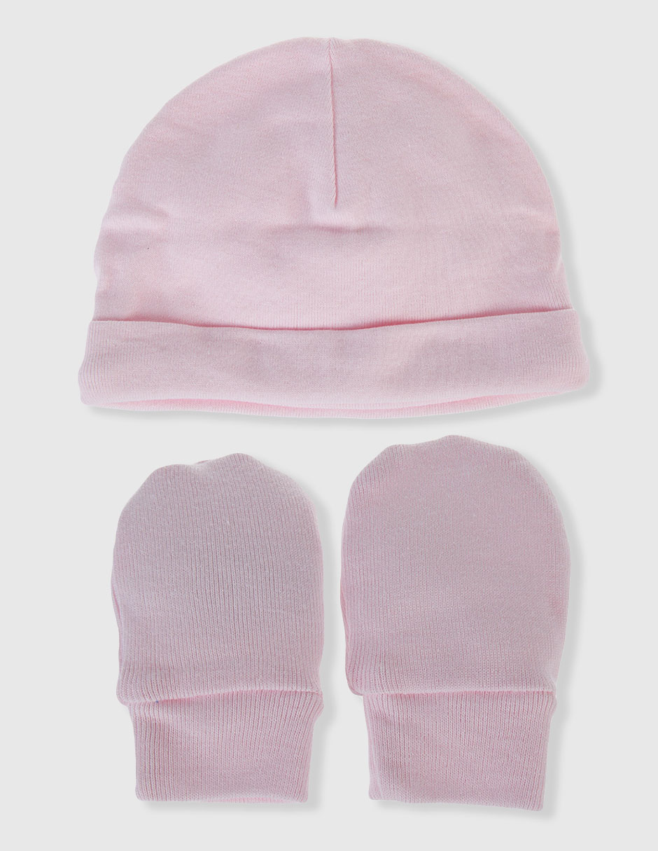 Set gorro Mon Caramel Basicó para bebé unisex