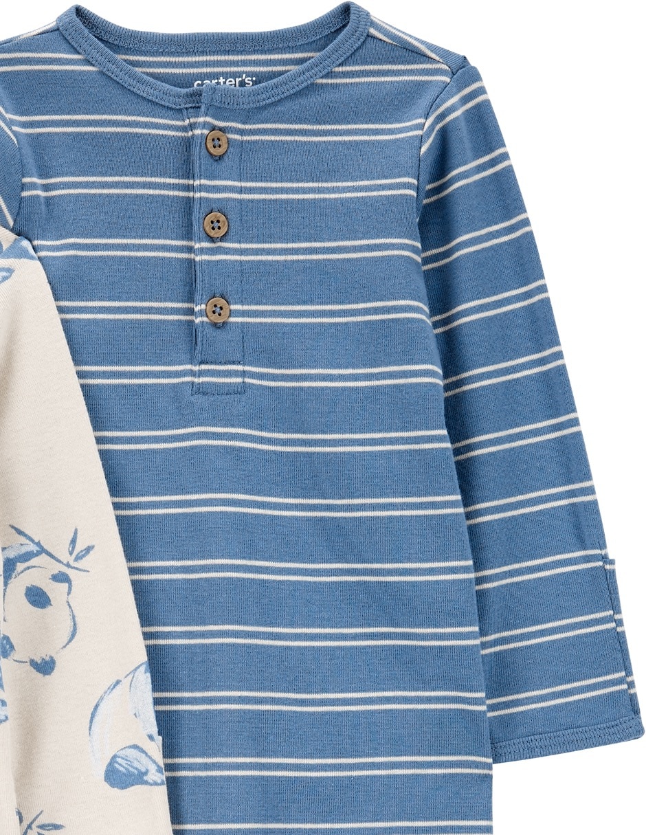 Camisón de algodón para bebé niño 7