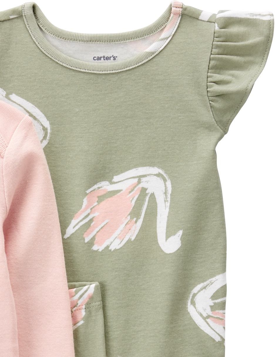 Conjunto de algodón para niña 6
