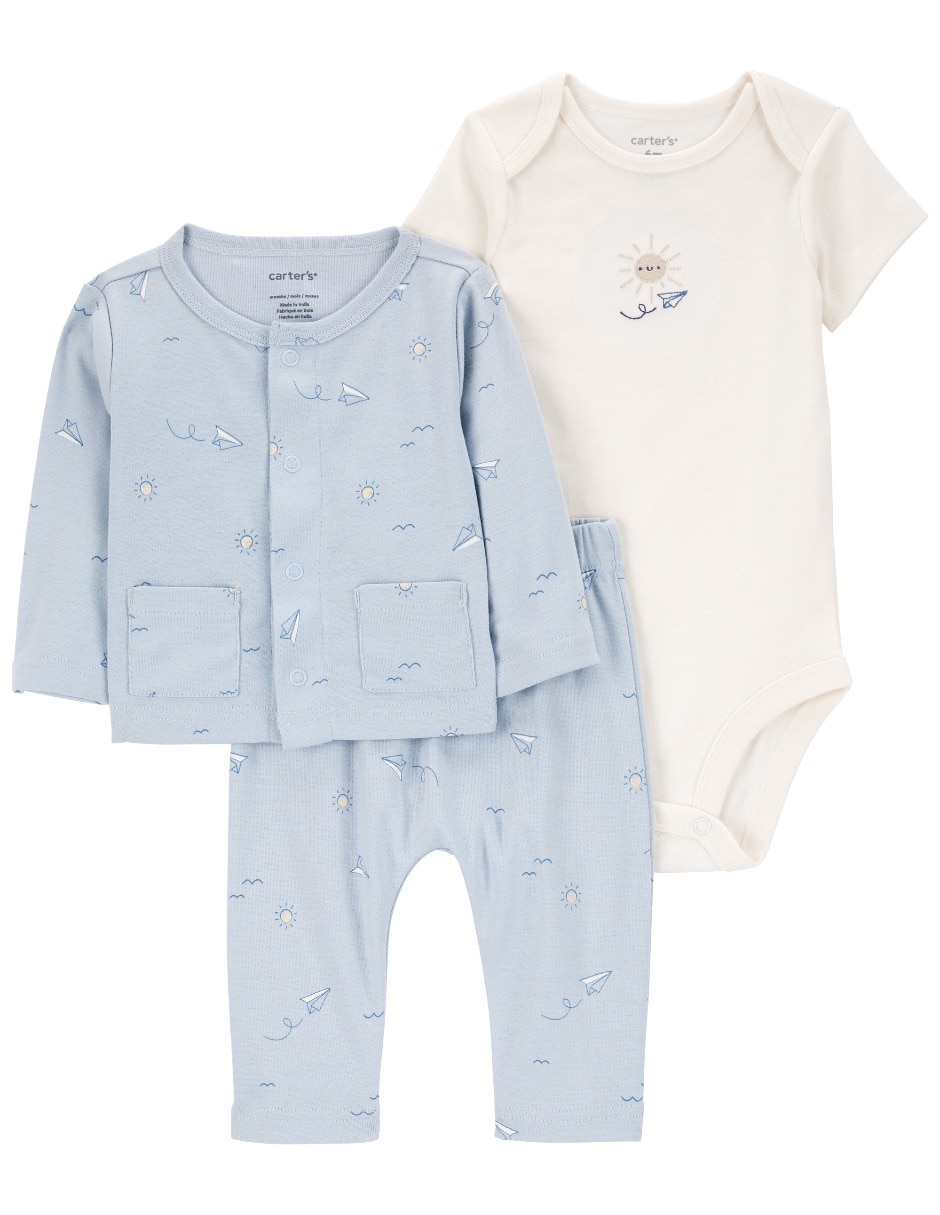 Conjunto 3 2025 piezas carters