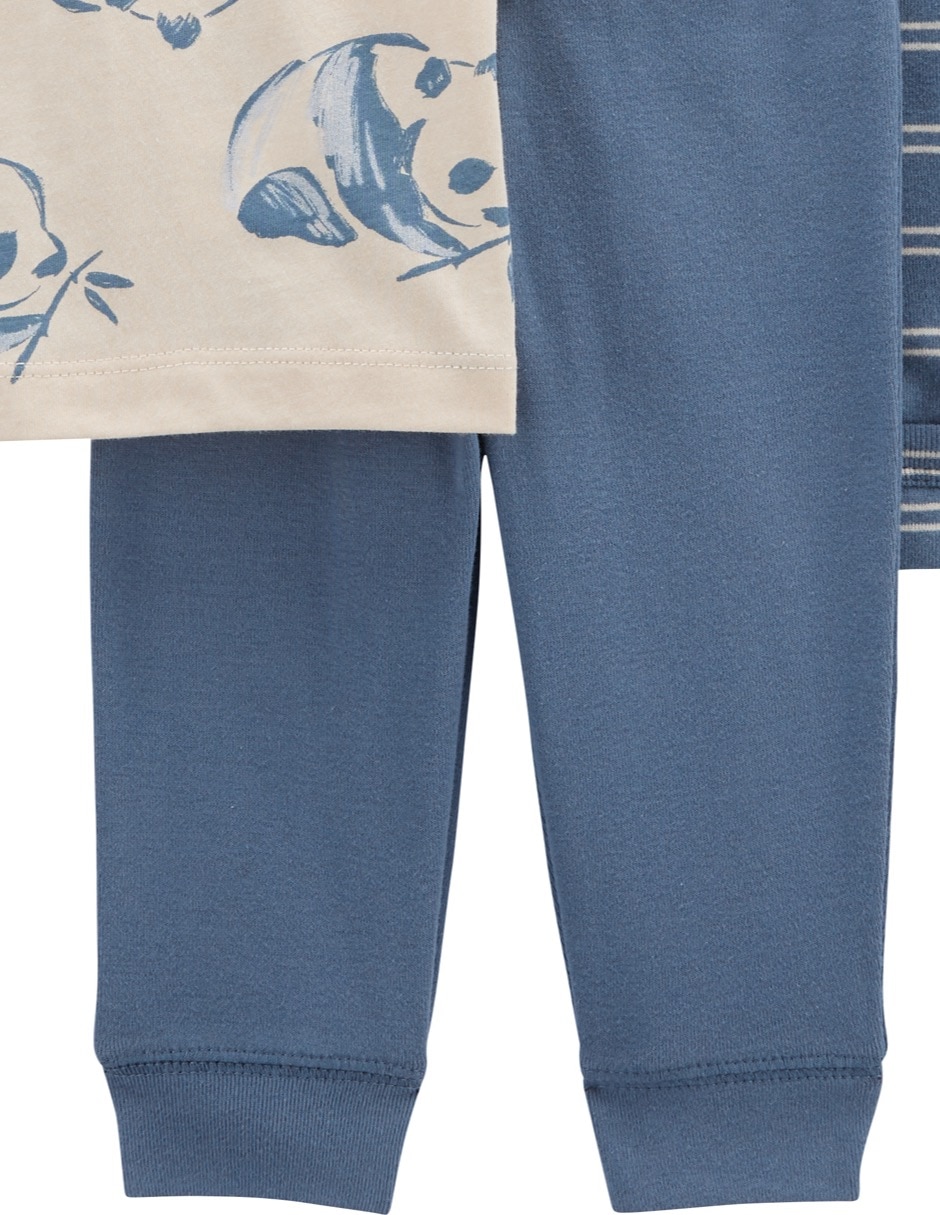 Conjunto de algodón para niño 3 piezas 6