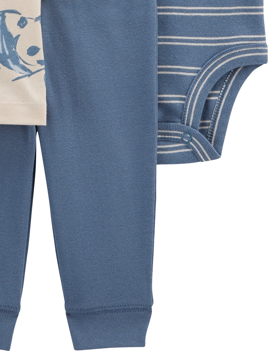 Conjunto de algodón para niño 3 piezas 10