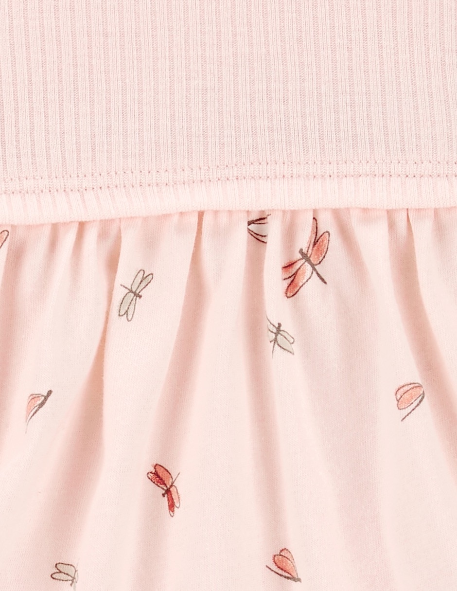 Conjunto de algodón para bebé niña 2 piezas 5
