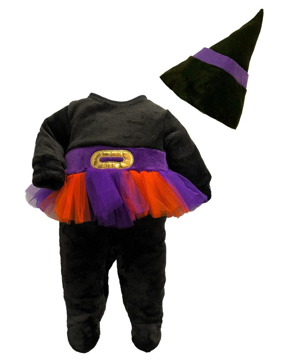 Mameluco Halloween para bebé niña