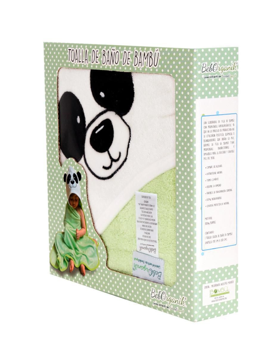 Toalla para baño Panda de bambú 4