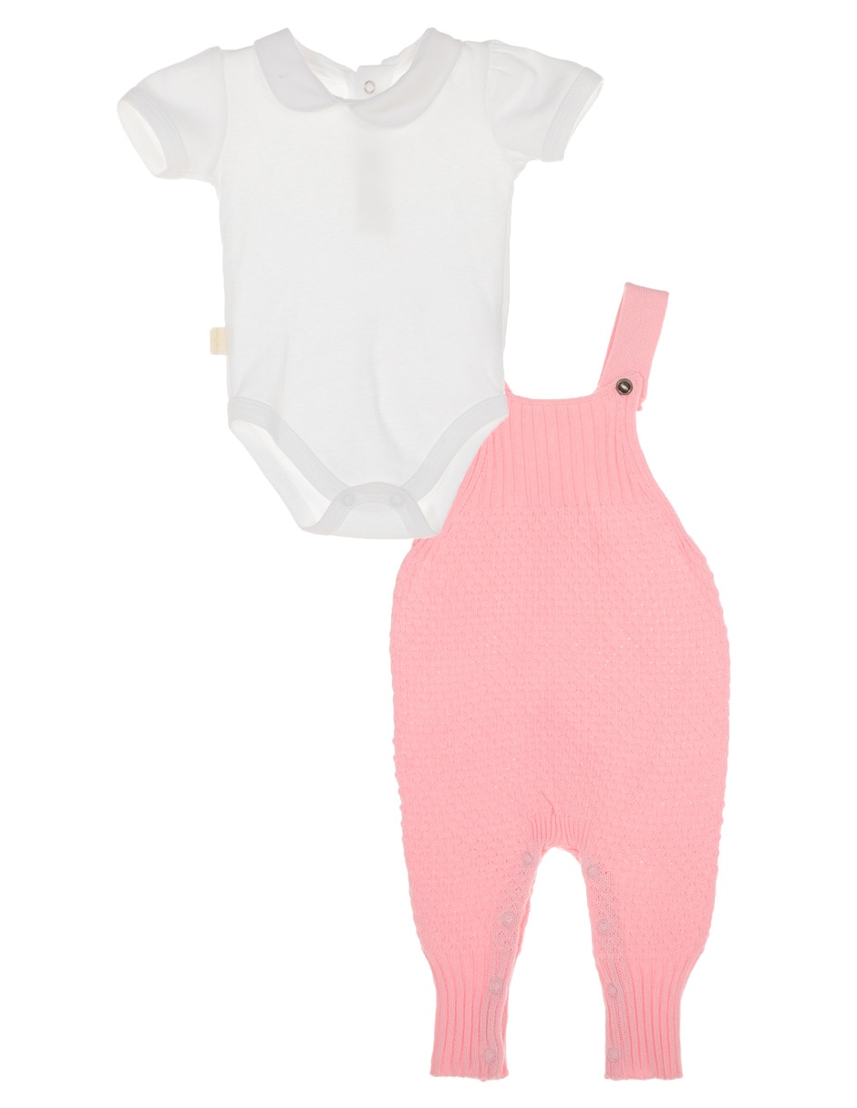 Conjunto de algodón para bebé niña 2 piezas 1