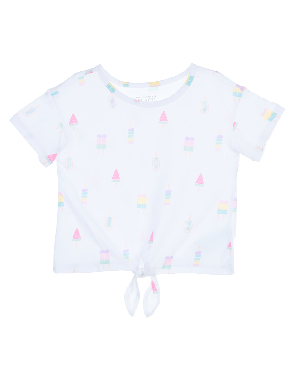 Playera The Childrens Place manga corta para preescolar niña Playera The Childrens Place manga corta para preescolar niña