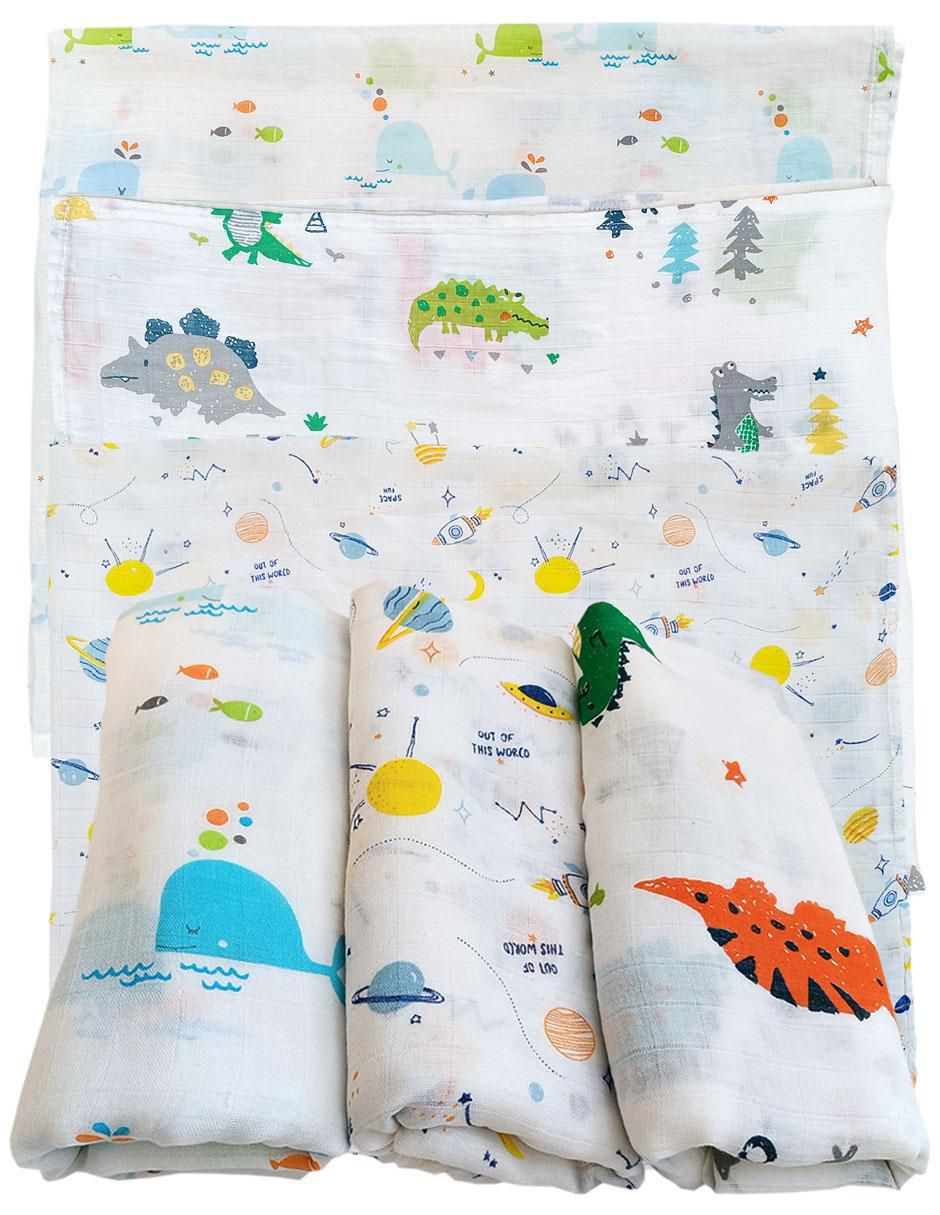 Set manta de tejido plano para bebé niño 2