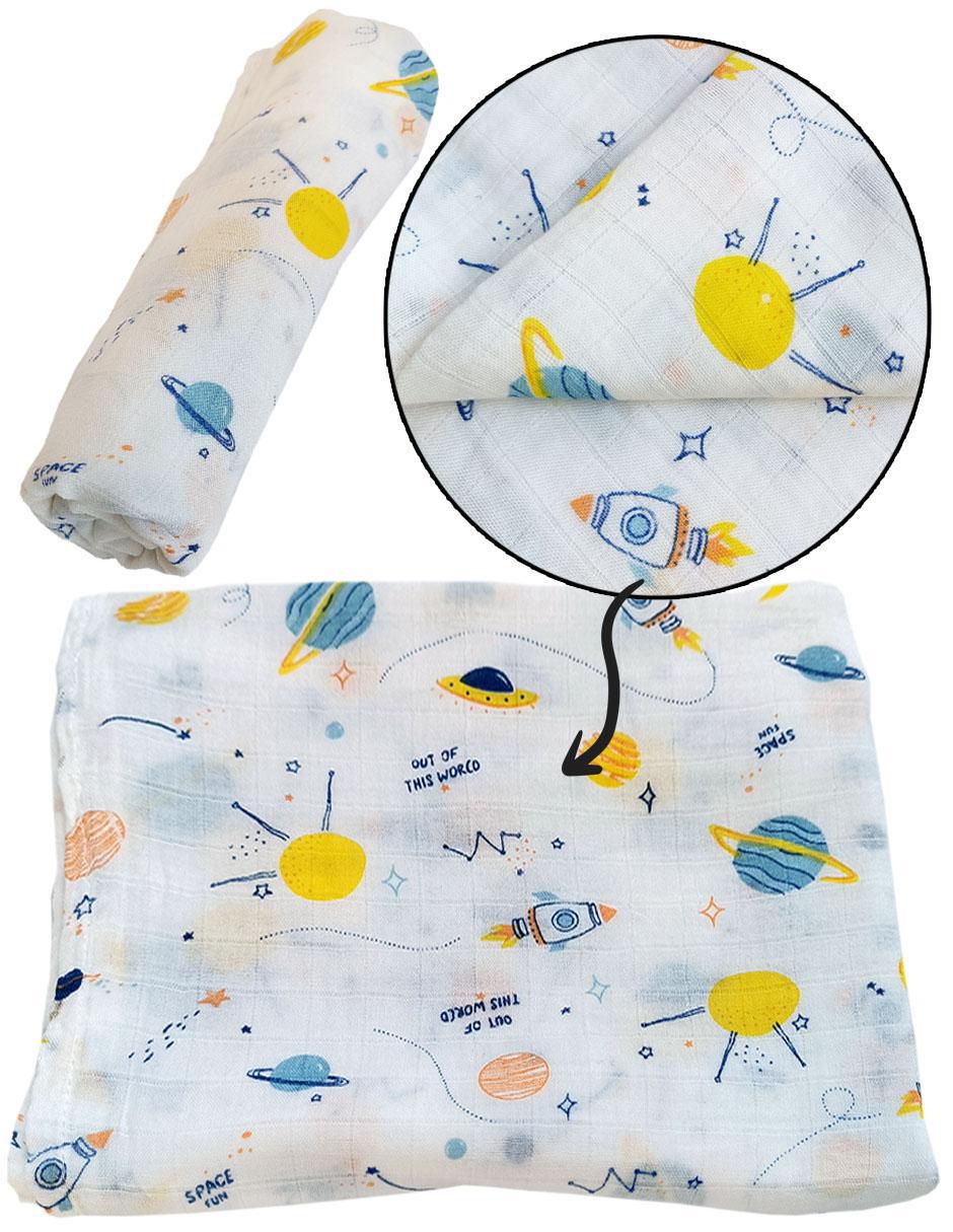 Set manta de tejido plano para bebé niño 6